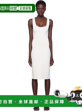 1h可退 潮奢 TOTÊME 女士 白色 Short Tank 连衣裙 253WRD0233YA0