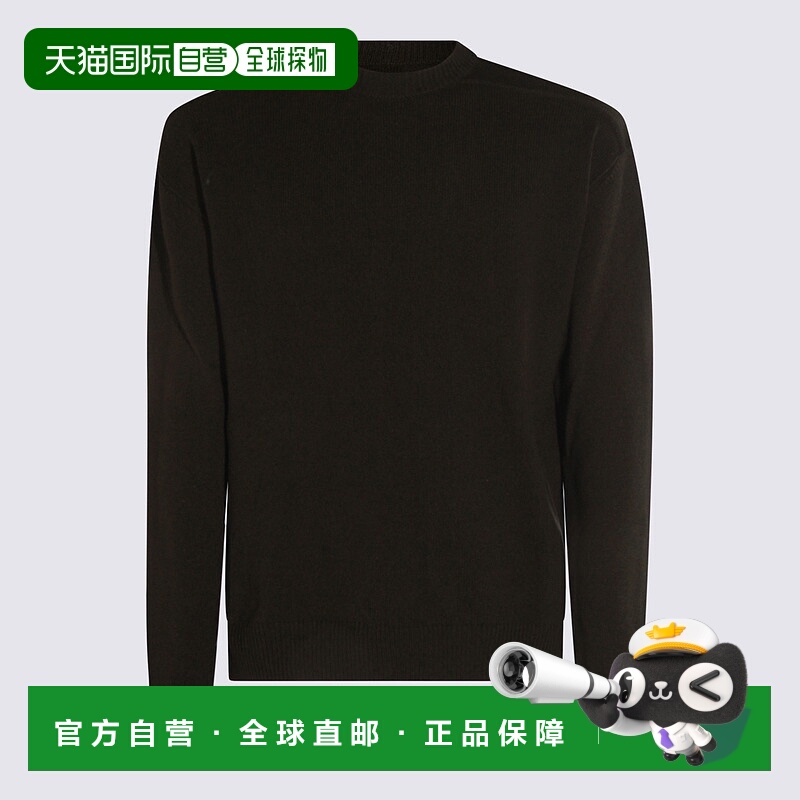 1h可退 RICK OWENS 男士针织衫 RU02E1684WSBR25 AW2025 绿色羊毛