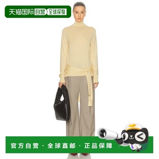 1h可退 潮奢 toteme 女士 双层袖高领毛衣 254WRT0615YA0087