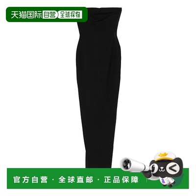RICK OWENS 女士连衣裙  AW2025黑色长裙 RP02E4524WST09