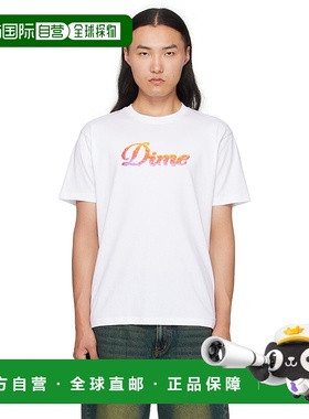 1h可退 潮奢 Tom Ford 汤姆 福特 男士 白色 Cursive Cloud T 恤