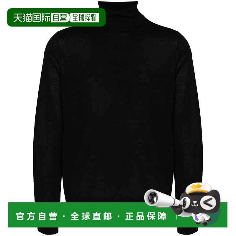 1h可退 DSQUARED2 男士针织毛衣 S74HA1440S18310900 CO 黑色羊毛