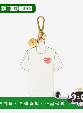 PINKO 女士T恤 106363A0F1ZRFQ SS2026 白色 Key holders & Charm