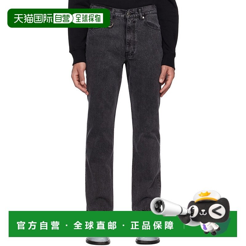 1h可退 潮奢 Études 男士 黑色 Relic 牛仔裤 E23MM581C004