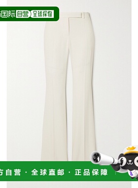 1h可退 潮奢 mcqueen 亚历山大 麦昆 女士 喇叭休闲裤 585101QEAA