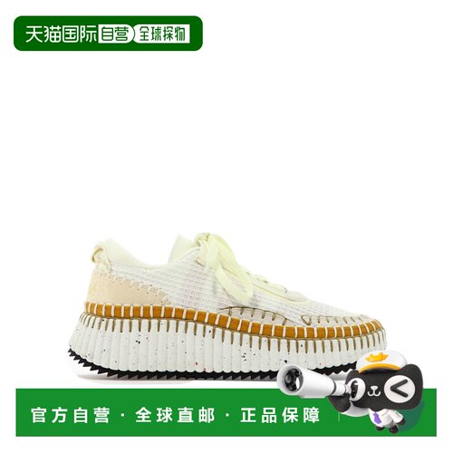 1h可退 CHLOÉ 女士休闲鞋 C22S579Y0111 SS2024 白色 