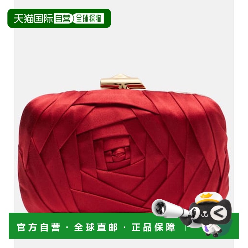 1h可退 潮奢 ROGER VIVIER 罗杰 维维亚 女士 Vivier 玫瑰绸缎手
