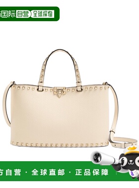 VALENTINO 女士斜挎包 WB0S20VSFI16 AW2025 白色 Rockstud 粒面