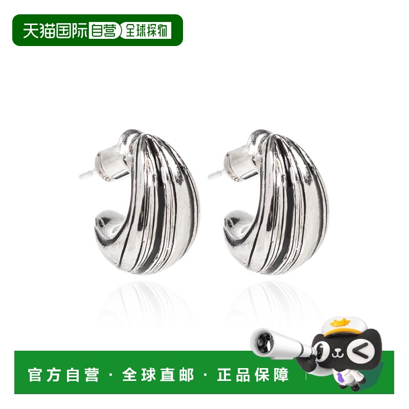 1h可退 LEMAIRE 女士耳饰 JW0025LO036BK927 CO 银色 GIRASOL EAR