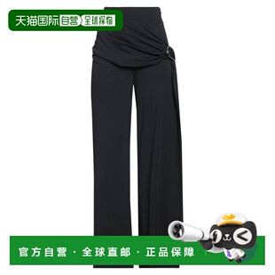 1h可退 潮奢 Rabanne 女士 休闲长裤 black黑色 舒适时尚