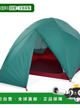 Msr六人露营帐篷绿色舒适户外大型易安装野营登山简易