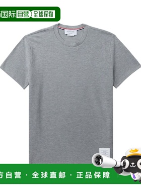 THOM BROWNE 男士T恤 MJS123A00050055 CO 灰色 SHORT SLEEVE TEE