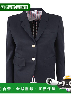 THOM BROWNE 女士夹克 FBC010HF0169415 AW2024 蓝色