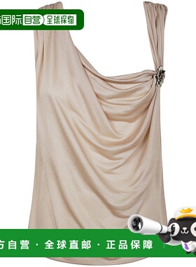 1h可退 潮奢 Blumarine 蓝色情人 女士 针织绉纱上衣 P544C167A