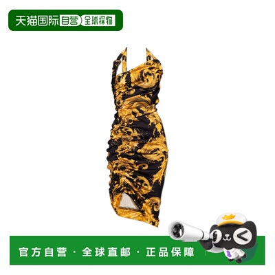 Versace Jeans Couture 女士连衣裙 80HAO913NS820G89吊带包臀裙