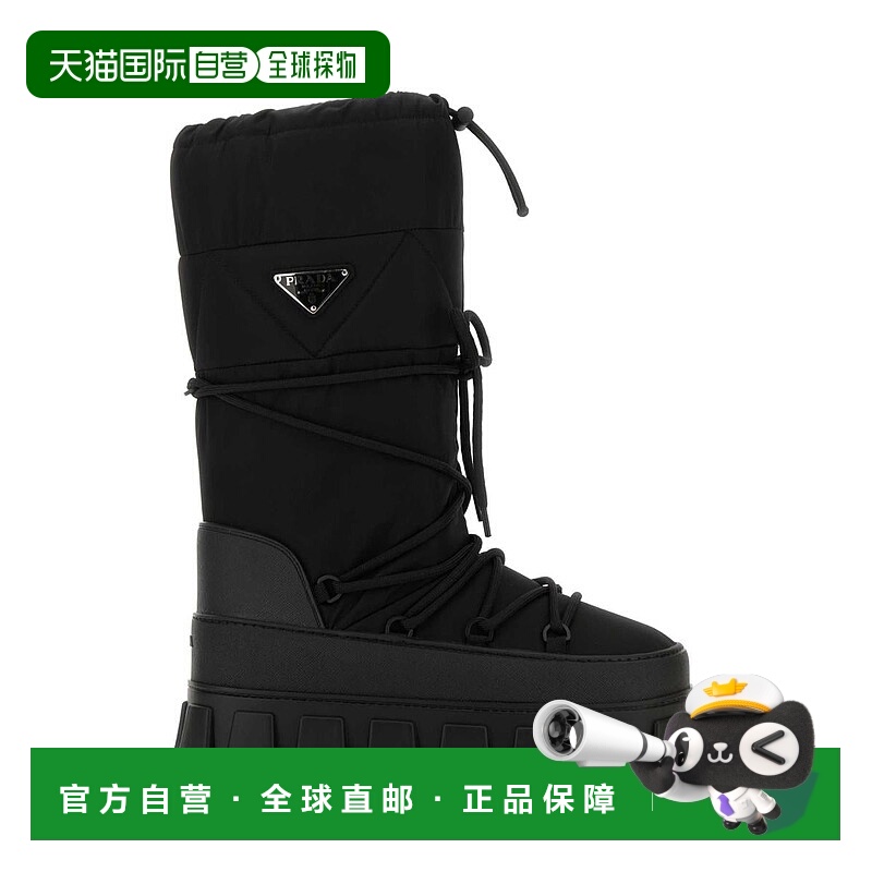 1h可退 PRADA 女士靴子 1W008NF0403LFVF0002 AW2024 黑色