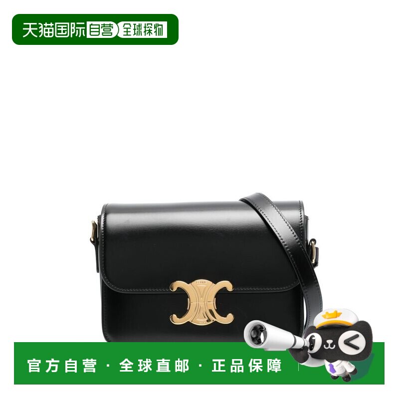 Celine 思琳 女士 TRIOMPHE TEEN牛皮肩背包 188423BF4斜挎包