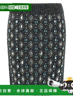 1h可退 潮奢 Pinko 品高 女士 Mouline 綴飾裙 105967A2YC