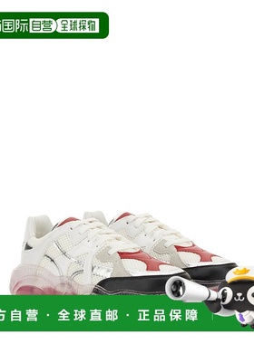 1h可退 MOSCHINO 女士运动鞋 MA15283G1IMM310A SS2024 白色