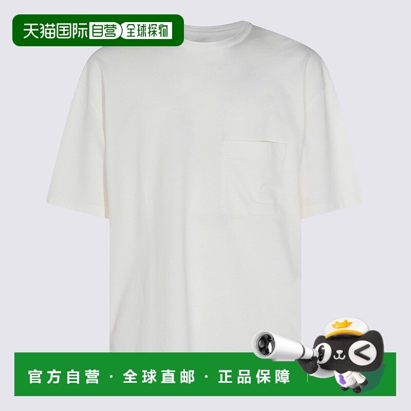 LEMAIRE 男士T恤 TO1455LJ1038WH048 AW2025 白色