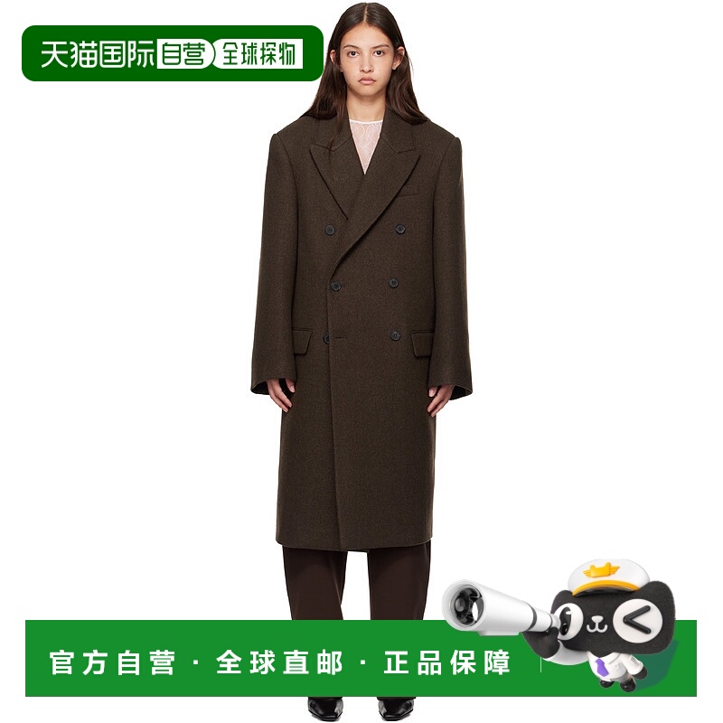 1h可退 潮奢 WARDROBE.NYC 女士 棕色 Hailey Bieber 联名 HB 大