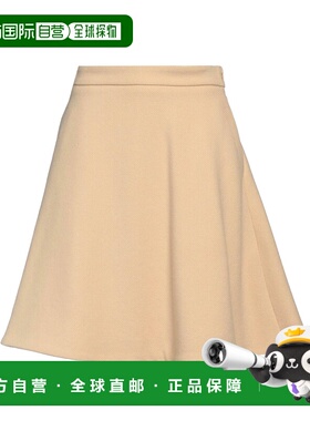 1h可退 潮奢 Ami Paris 女士 中长半身裙 beige米色 舒适时尚