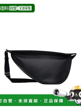 THE ROW 男士斜挎包 W1196ML145BAS SS2025 黑色新款单肩包