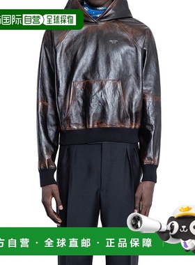 PRADA 男士针织衫 UPW54916ILF0002 SS2025 黑色 Prada Sweatshir