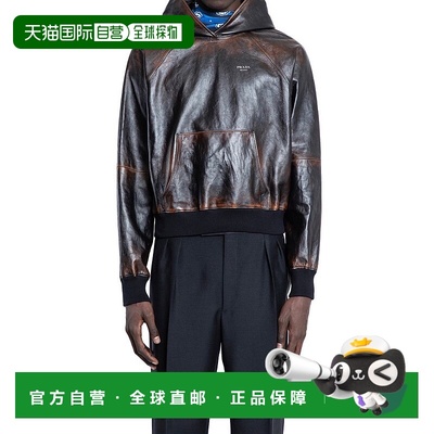 PRADA 男士针织衫 UPW54916ILF0002 SS2025 黑色 Prada Sweatshir