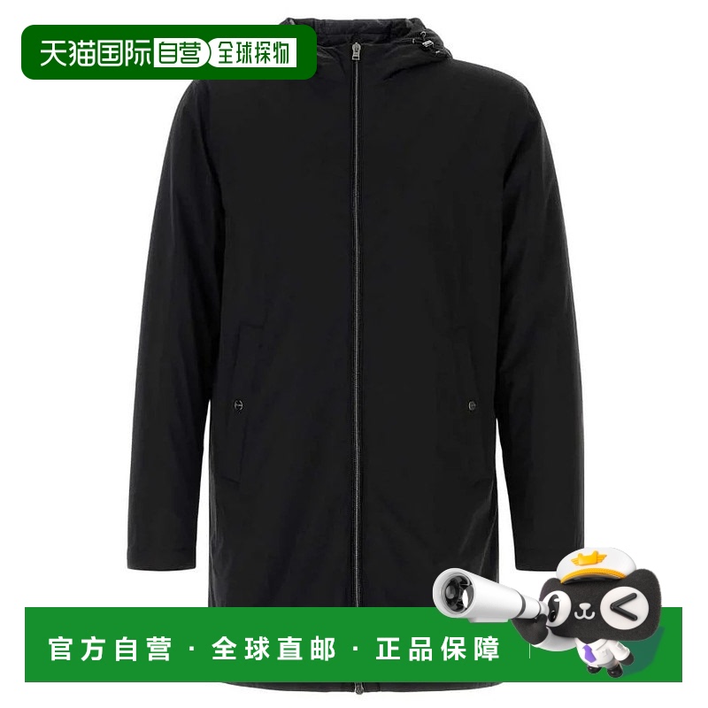 1h可退 HERNO 男士夹克 PA00030UR12387SZ9300NERO AW2025