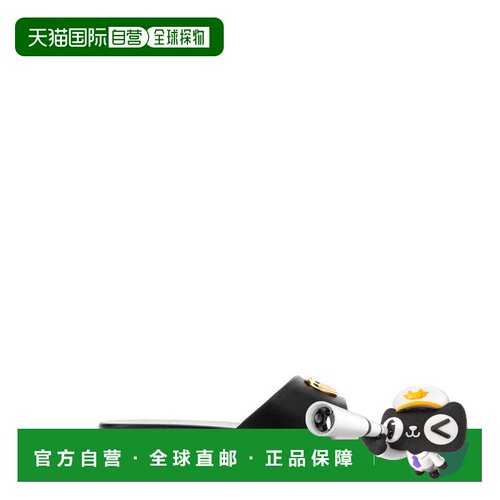GUCCI 女士凉鞋 870700BKO001000 CO 黑色 双G拖鞋
