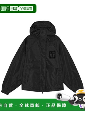 GANNI 女士夹克 W0736099 CO 黑色外套 GANNI Outerwears