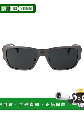 VERSACE 男士太阳镜 0VE2262126287 SS2024 黑色 0VE2262范思哲