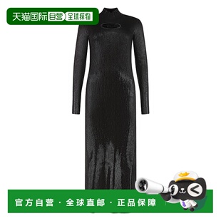 1h可退 潮奢 Diesel 迪赛 女士 M-Zary-B 高領連身裙 A141860QVCE