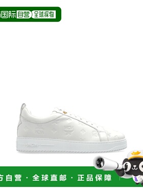 MCM 男士运动鞋 MEXEAAJ010WG AW2025 白色 Leather sports shoes
