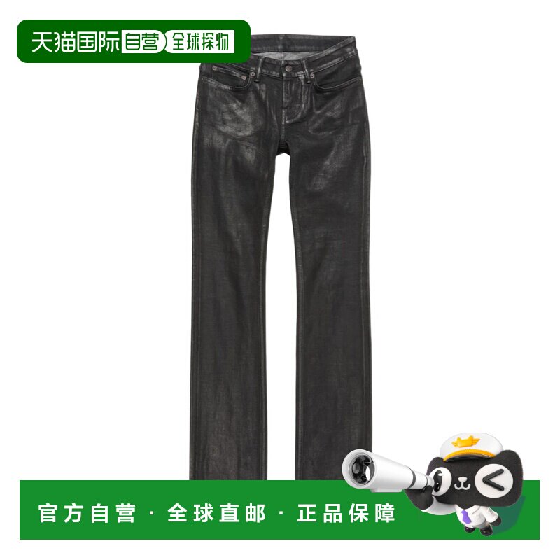 ACNE STUDIOS 女士牛仔裤 A00601900 AW2026 黑色 支付后1h可退图片