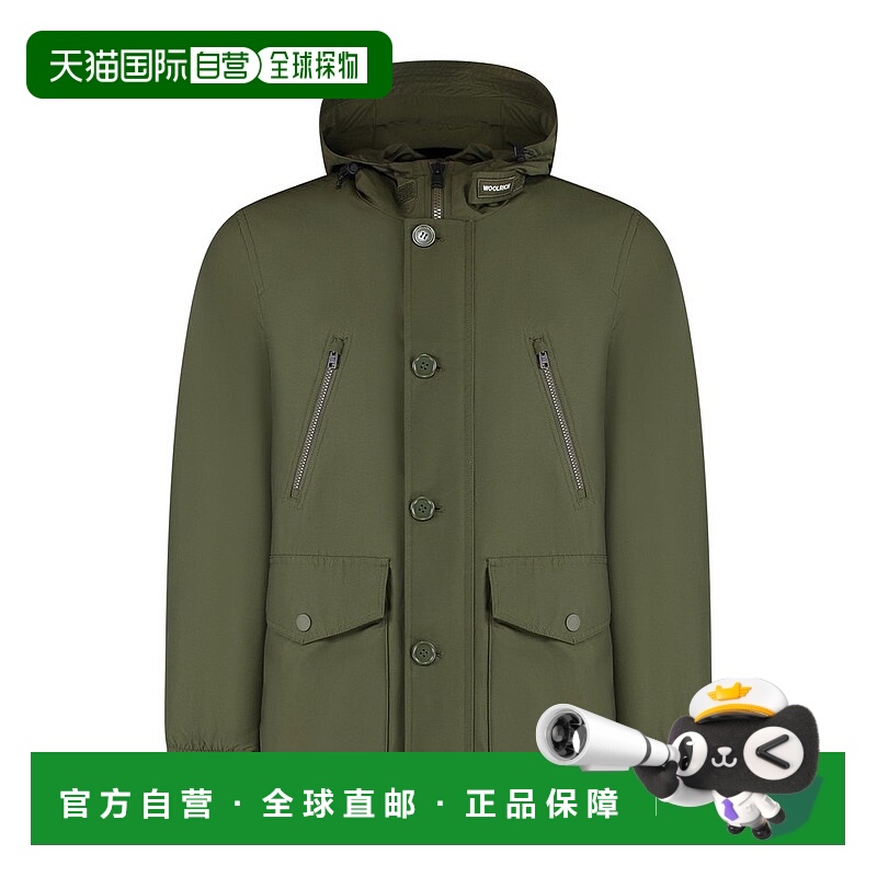 1h可退 潮奢 Woolrich 沃尔里奇 男士 连帽派克大衣 CFWOOU1149MR