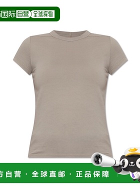 RICK OWENS 女士T恤 RP02E4235JA08 AW2025 灰色 ‘Shielding’ s