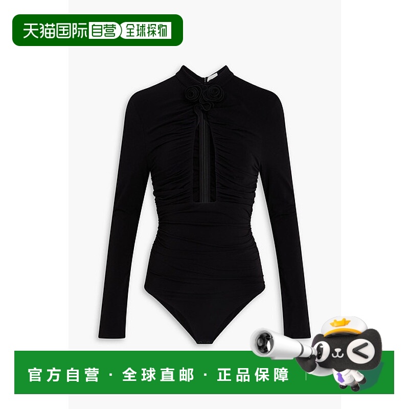 1h可退 潮奢 magda butrym 女士 剪口弹性针织连体衣 AW23BODYSUI