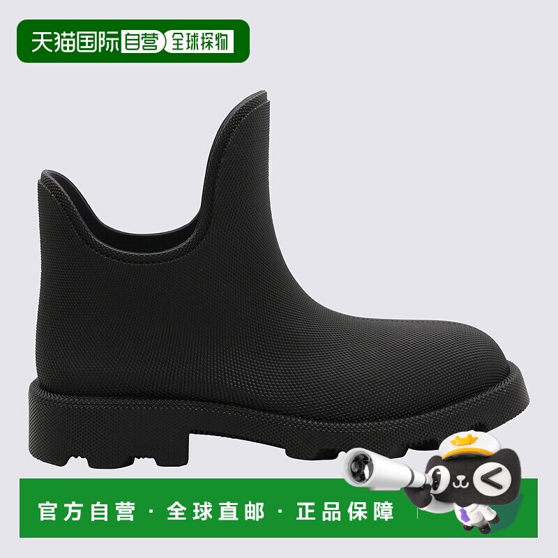 BURBERRY 男士靴子 8074603A1189 AW2023 黑色 Rubber black ankl
