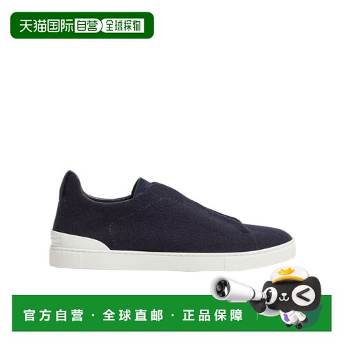 Z ZEGNA 男士休闲鞋 LHPTWS5996ZNYM AW2025 黑色 Triple Stitch