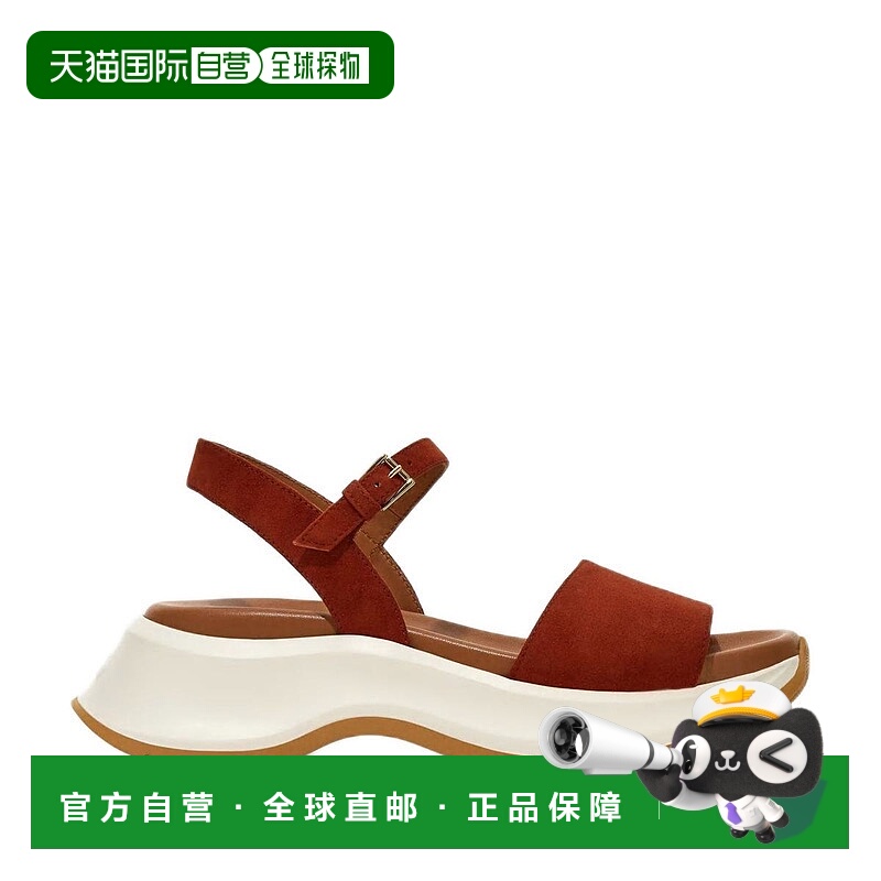 1h可退 HOGAN 女士凉鞋 HXW5980EB50CR0G843 SS2022 棕色 HOGAN S