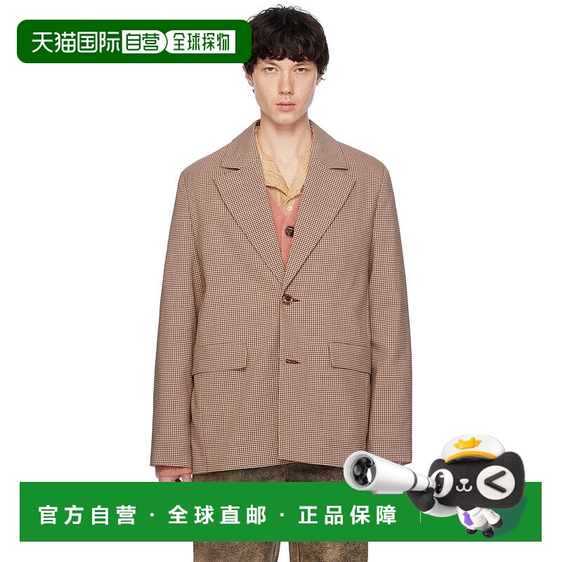 1h可退 潮奢 Sefr 男士 棕色 Insight 西装外套 MPRESS25INSIGHT