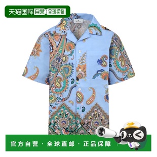 GW5P51P0523685MC SS2025 蓝色 1h可退 衬衫 男童衬衫 短袖 ETRO