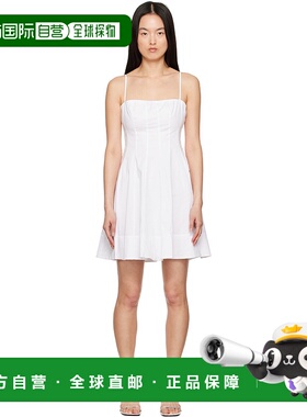 1h可退 潮奢 Staud 女士 白色 Wylie 连衣裙 R25S2248PO