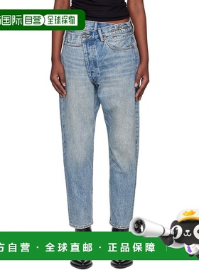 1h可退 潮奢 R13 女士 蓝色 Crossover 牛仔裤 R13W2048D149B