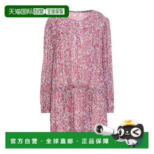 1h可退 潮奢 ISABEL MARANT 女士 短款连衣裙 pink粉色 舒适时尚