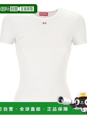 DIESEL 女士T恤 A149610EJAI100 CO 白色 Ele Long-D