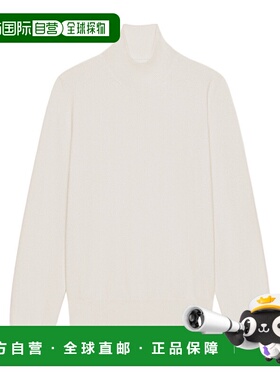 GIVENCHY 男士针织衫 BM90VF4YMZ150 AW2025 白色 高领长袖毛衣