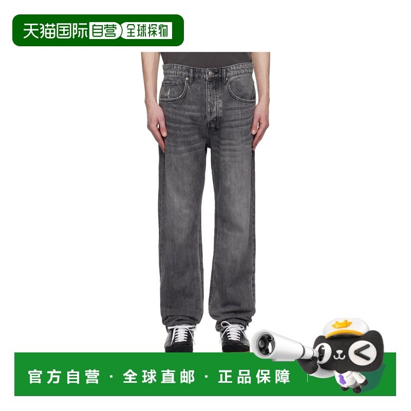 KSUBI 男士休闲裤 MPS25DJ042GREY SS2025  直筒牛仔裤灰色直筒裤